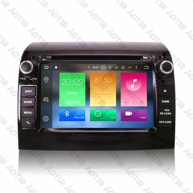 Flash Deal Aotsr Android 8.1 GPS navigation Car DVD Player For FIAT DUCATO 2011-2015 multimedia 2 din radio recorder 4GB+32GB 2GB+16GB 24