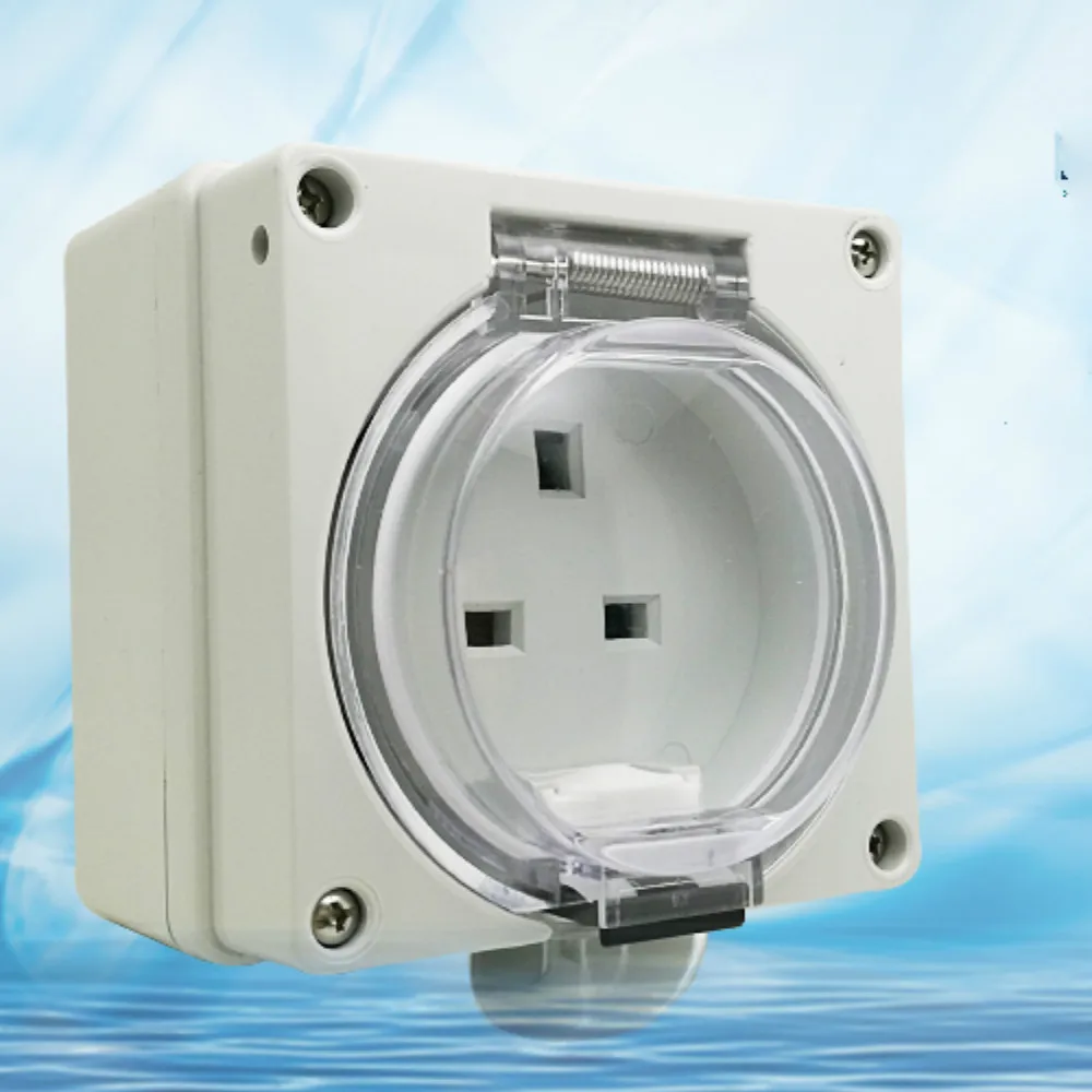 

British Standard Waterproof Socket Box 13a Outdoor Industrial Rain Switch Box