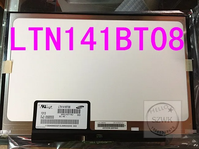 

Brand New  LTN141BT08 LTD141DEQ8B00 LCD Screen for Ibm T400S T410S FRU:04W0433