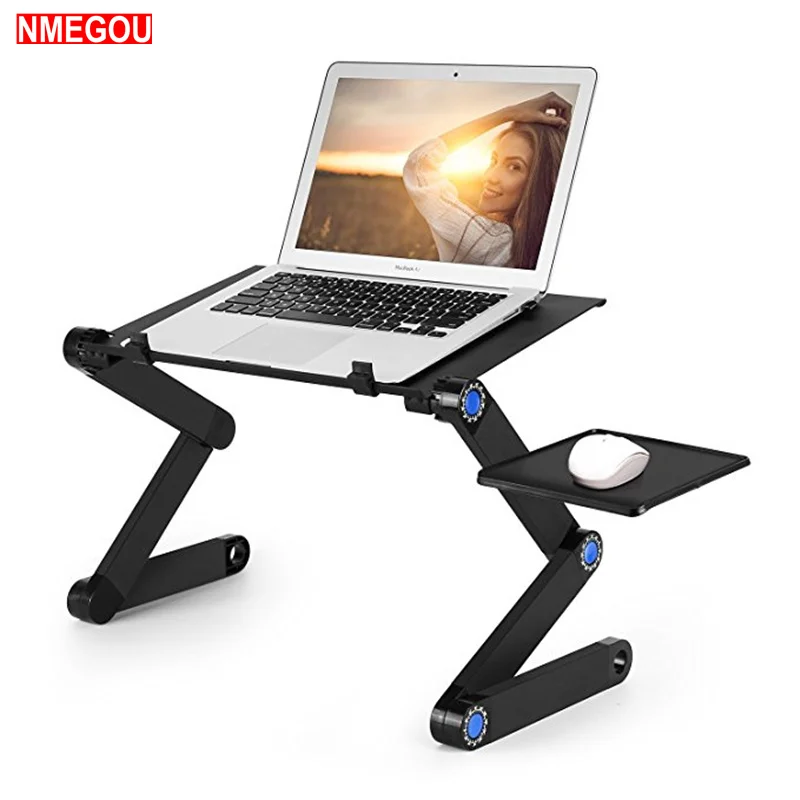 Adjustable Foldable Bed Table Laptop Desk Stand Holder for