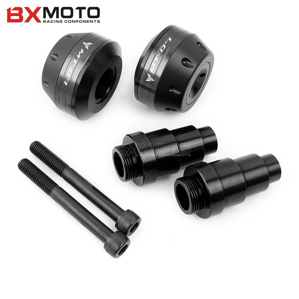 Ползунки для рамы мотоцикла с ЧПУ защита от падения Yamaha MT07 MT 07 2015 2019