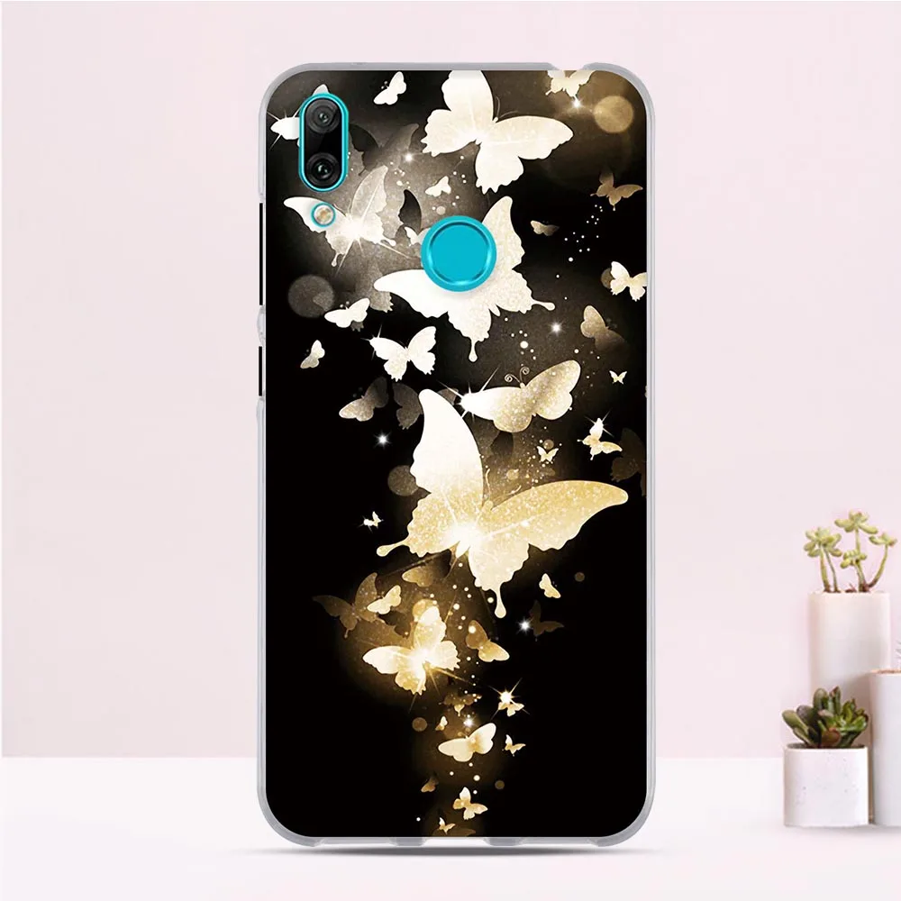 Чехол для huawei Y7 2019 мягкий чехол из ТПУ с принтом Prime силиконовый чехол|Бамперы| |