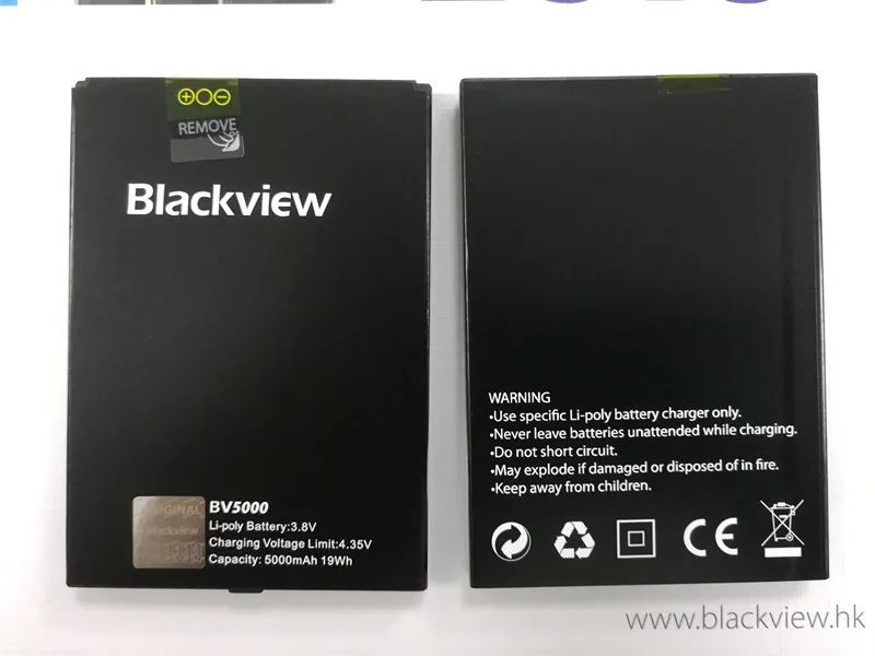 

New Original Blackview BV5000 5000mAh Li-ion Backup Battery Backup Replacement Accessory Accumulators For Blackview BV5000