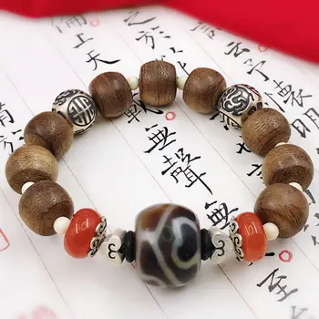 

Angela's original jewelry) Natural agate with pearl Agate Bracelet