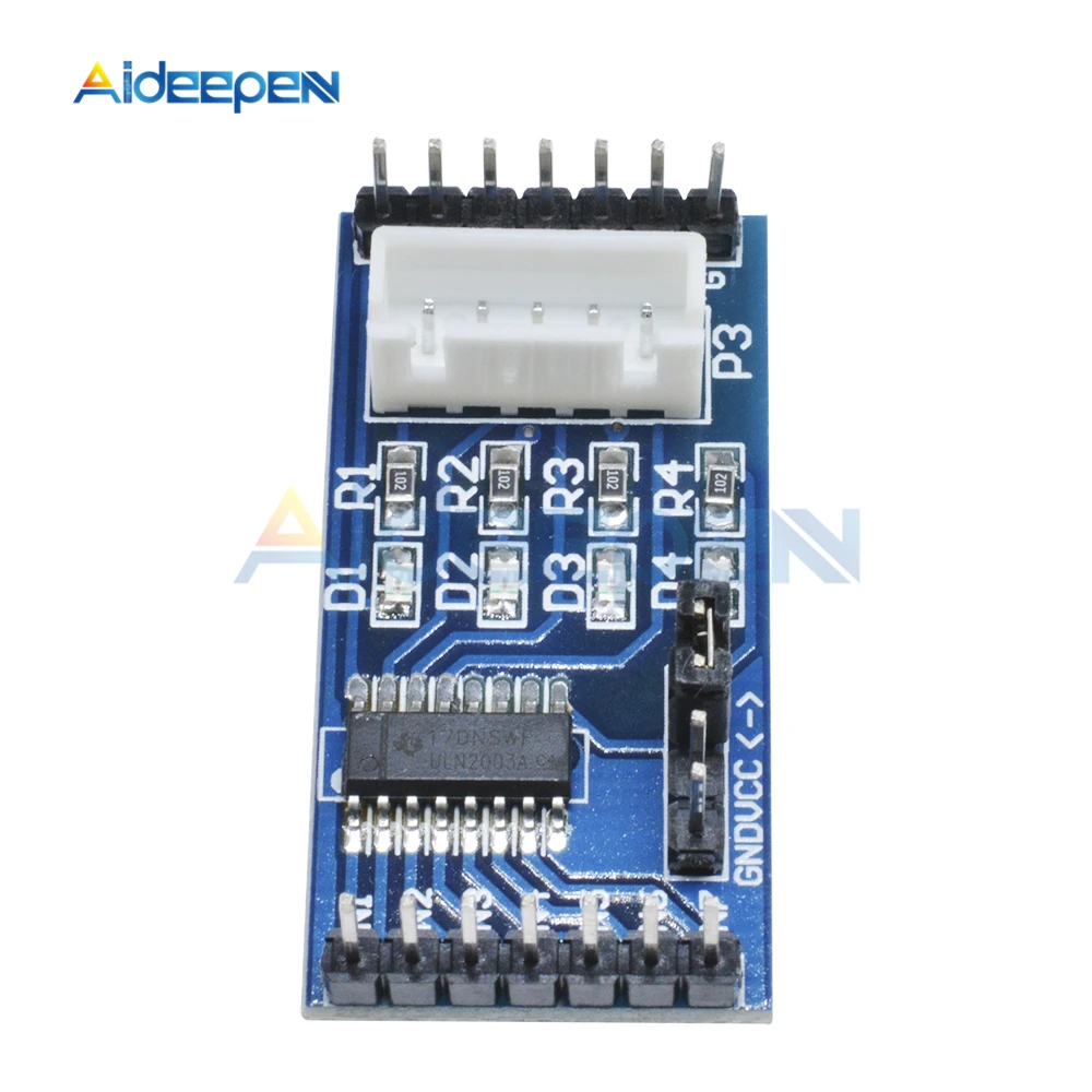 10 шт. ULN2003 Драйвер шагового двигателя Доска модуль для DC 5V 4 фазы 5 линия 28BYJ-48 для Arduino