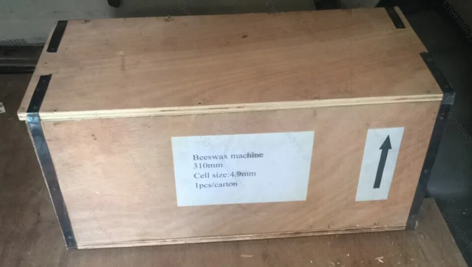 Бесплатная доставка машина для нанесения основы под пчелиный воск 86*310 мм|machine