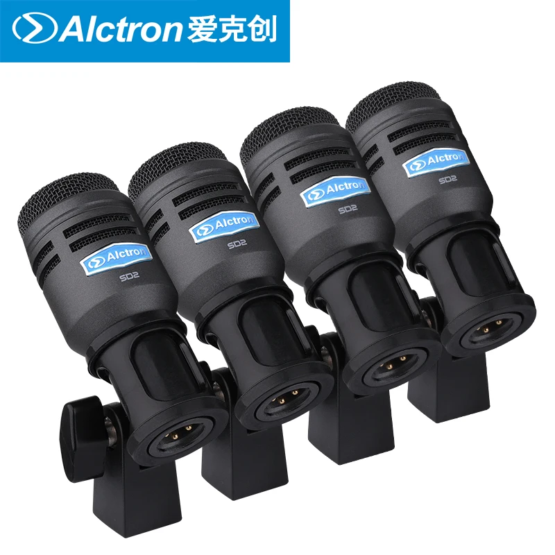 Профессиональный набор микрофонов для ступенчатых барабанов Alctron T8700II|Микрофоны|