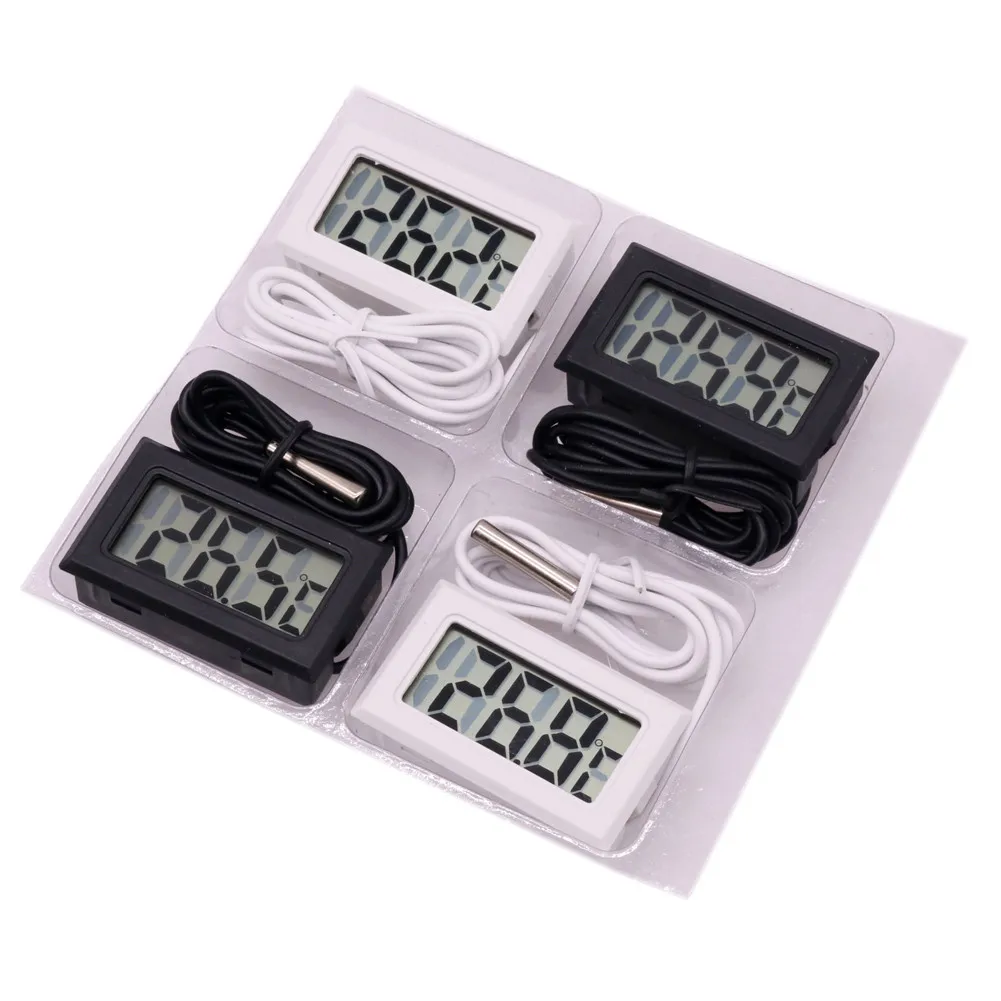 

Wholesale 10 Pcs 1.5V Electronic Digital Thermometer No Battery Minus 50 Degrees Celsius - 110 Degrees Celsius Pet Aquarium