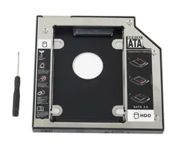 WZSM Оптовая продажа Новый 12,7 мм 2nd диск SSD жесткий диск кэдди адаптер для Lenovo Ideapad G570 G580 G585 G770 G780