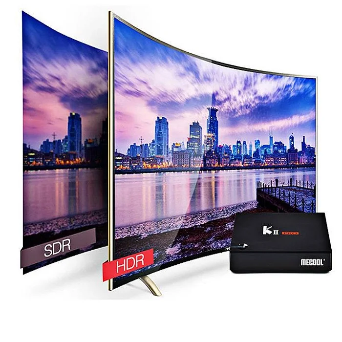 

MECOOL KII PRO TV Box 2+16GB Android7.1 Amlogic S905D Quad Core Support 2.4 / 5GHz WiFi 4K H.265 Bluetooth 4.0 Set-top Box