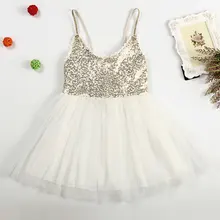 Toddler Baby Girl Dress Sequins suspenders Fashion Kids Tutu Dress For Girls Clothing children's Princess Party Dresse