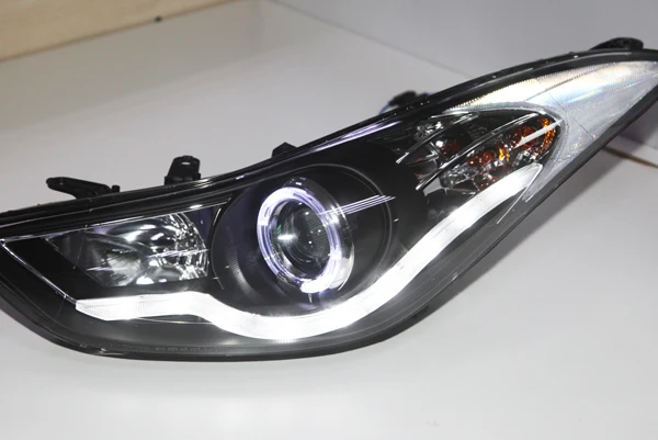 Для Hyundai Elantra светодиодных передний свет Фара AVANTE MD 11 Замена 2011 до 2013 года LD V1