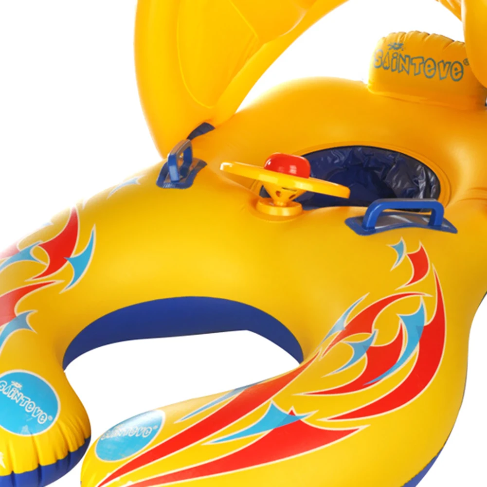 Baby Kids Summer Swimming Pool Swimming Ring Inflatable Swim Float Water Fun Pool Toys Swim Ring Seat Boat Water Sport
