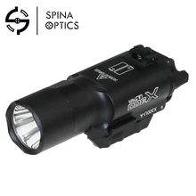 Спина оптика; SF; сезон осень-зима X300 ультра тактический фонарь фонарик для оружия X300U 500 люменов Выход подходит 20 мм планка Вивера