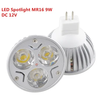 

1pcs New Dimmable MR16 9W EPISTAR LED Light Spotlight Warm White/ White/Cool White/ Spotlight Lamp Bulb Free Shipping