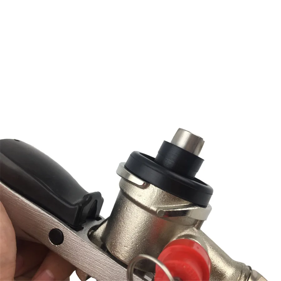Draft Beer Keg Coupler Tap System Connectors Beer Brew Beer Dispenser Tap S Type Couplers with Pressure Relief Valve (1)