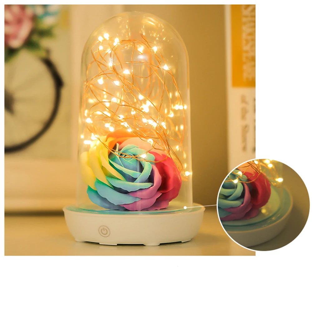 

2018 New Size DIY Creative LED Starry String Table Night Light Bedside Lamp For Home Table Decoration