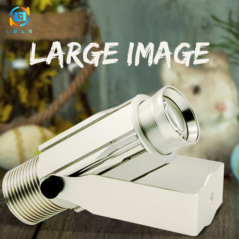 

OUTDOOR Waterproof Customized 20W Advertising LED Rotary Gobo Image Logo Projectors 1700 Lemuns Projector Advertising Light