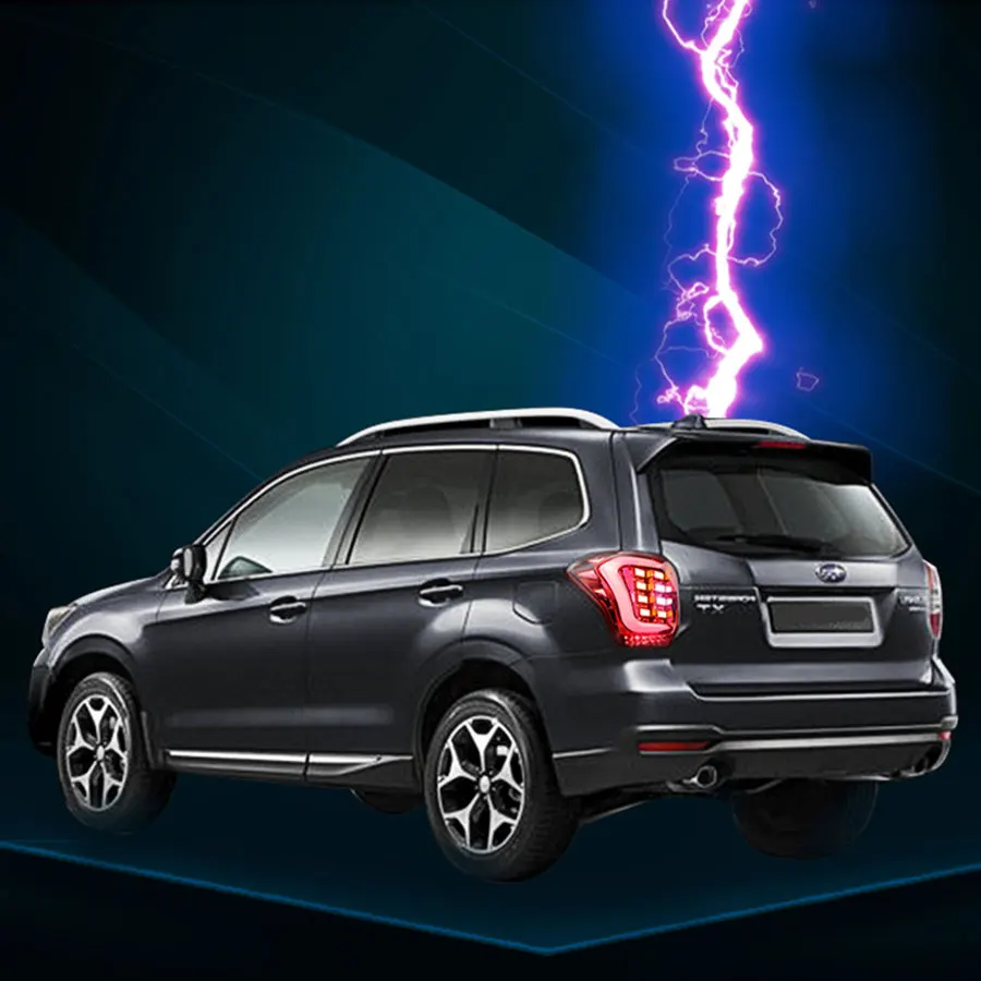 Светодиодный фонарь в сборе для Subaru Forester- светодиодные задние фары тормозной сигнал заднего хода задний фонарь DRL Автомобильный задний фонарь