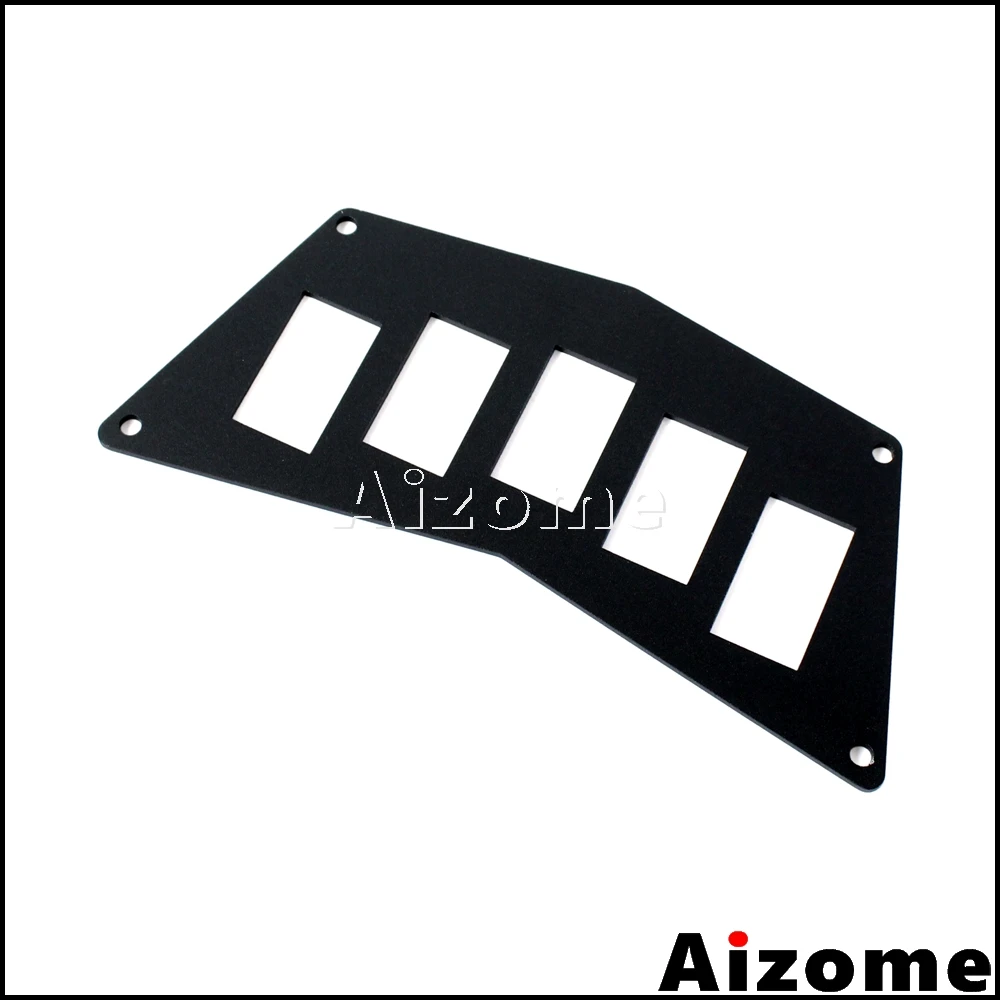 Алюминиевая фотопанель для Polaris RZR 900 XP 2011 2014 800 570 черная панель переключателя