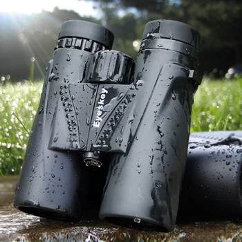 

8561 Waterproof Binoculars 10x/8x Telescopes for Camping Hunting Scopes Powerful Binoculars Bak4 Prism Optics fast shippping