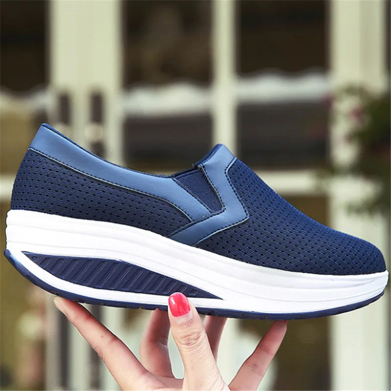

plus size 35-42 Woman Shoes Height wedges Sneakers Women tenis feminino Casual Shoes Fashion women sneakers zapatillas mujer