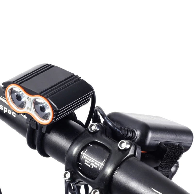 2000 Lumen Bike Light XML T6 LED Bicycle Front Lights Rechargeable