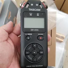 Новая версия TASCAM DR05x DR-05X ручной профессиональный портативный цифровой диктофон MP3 записывающая ручка USB аудио интерфейс