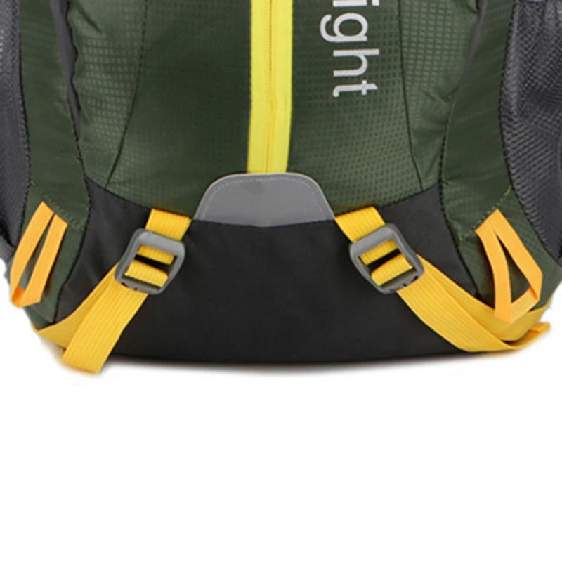 40L Outdoor Lightweight Camping Hiking Bag Green Travel Climbing Backpack Side Mesh Pockets