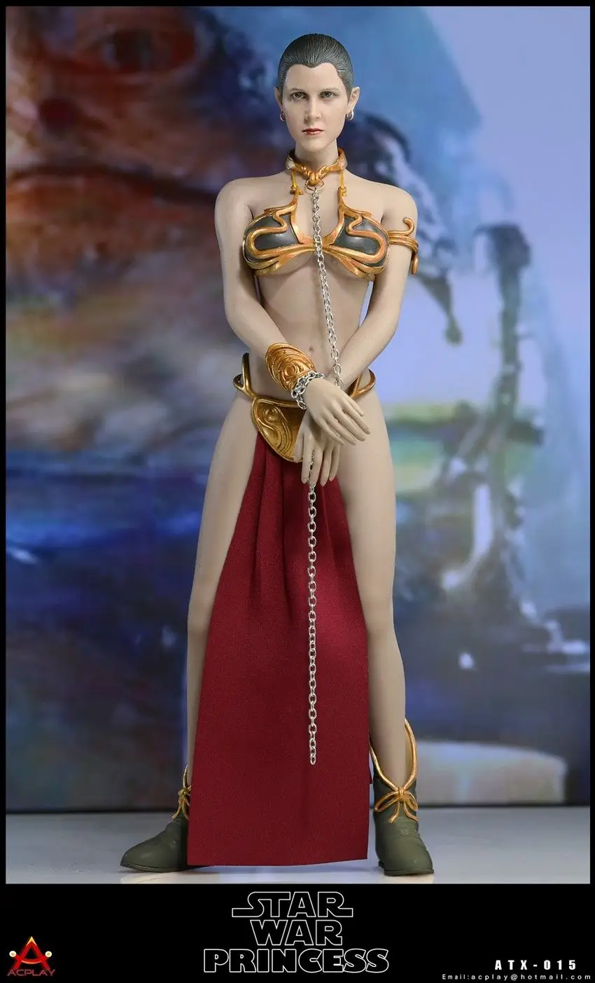 

ACPLAY ATX015 1/6 Star Wars Planet Princess Leia Head costume+Phicen Body set
