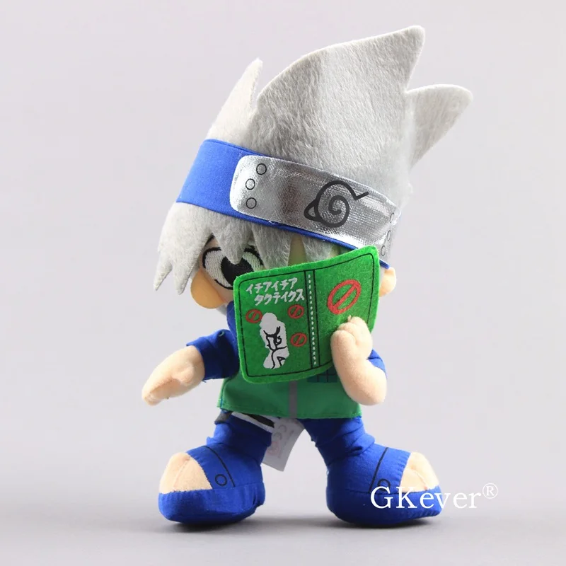 Anime NARUTO Hatake Kakashi Plush Toy 22 cm Soft Stuffed Dolls Kids Gift
