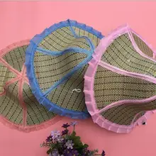 Новинка, летняя дышащая соломенная шляпа, шестисложенная ручная соломенная шляпа, вязаная шляпа, Солнцезащитная шляпа для рыбалки