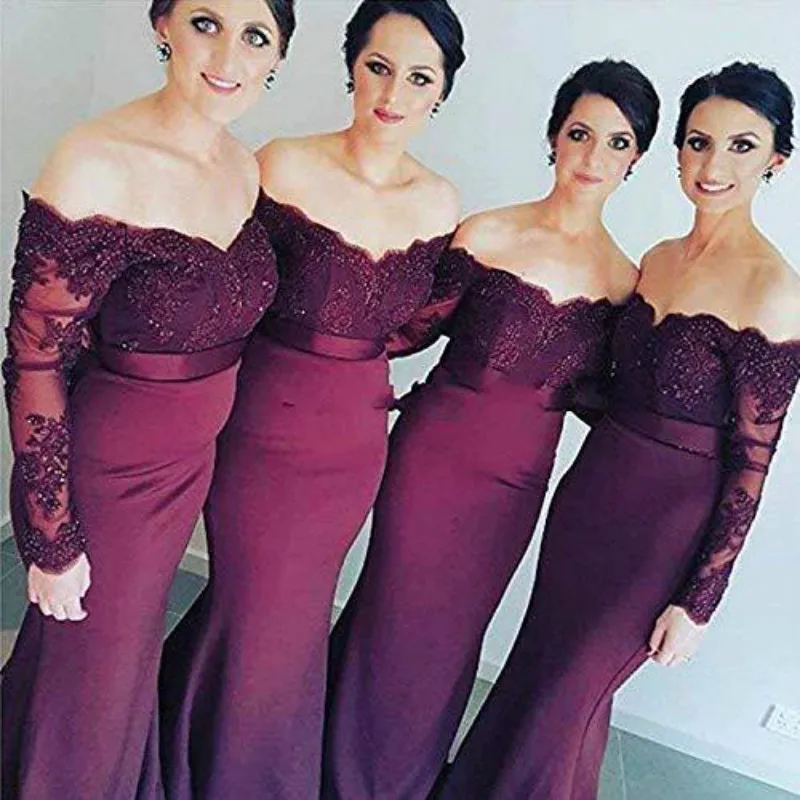 

2019 Long Chiffon Evening Dresses Vestido De Festa Half Sleeve Lace Elegant Party Gowns Floor Length Formal Dress For Women