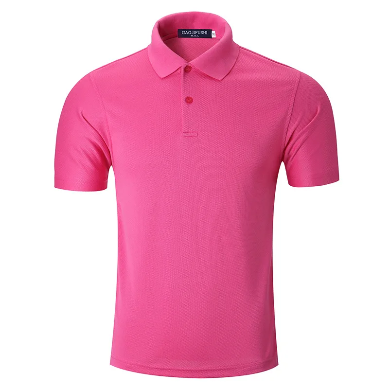 Fluo однотонная неоновая желтая розовая хлопковая Повседневная мужская Спортивная рубашка поло с коротким рукавом