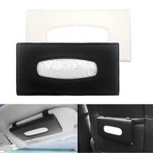 Автомобильная кожа PU автомобиль-Стайлинг ткани Box Дело Высокое Класс салфетка Бумага авто аксессуары для украшения интерьера
