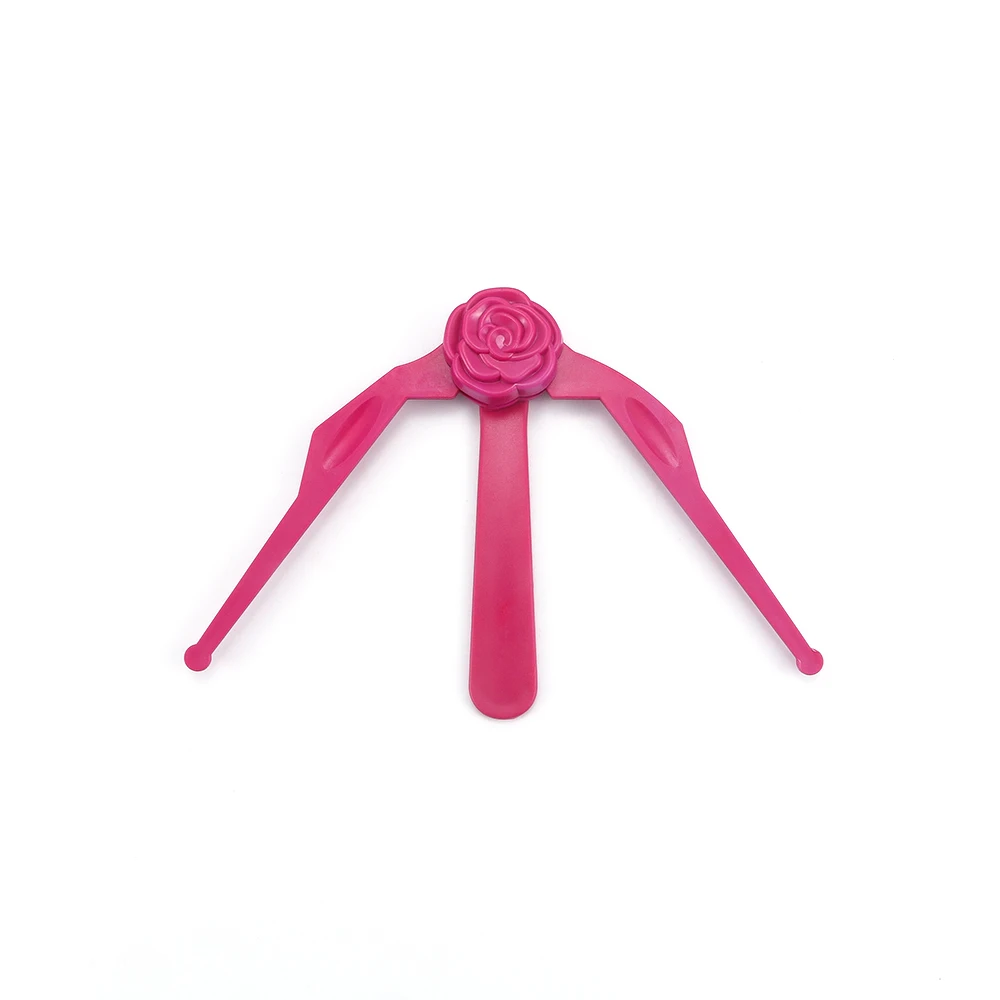 

1 Pcs Woman Fashion Eyebrow Shaper Template Symmetrical Measuring Stencil Make Up Tool Rose Red Ruler Brow Eyebrow Forming