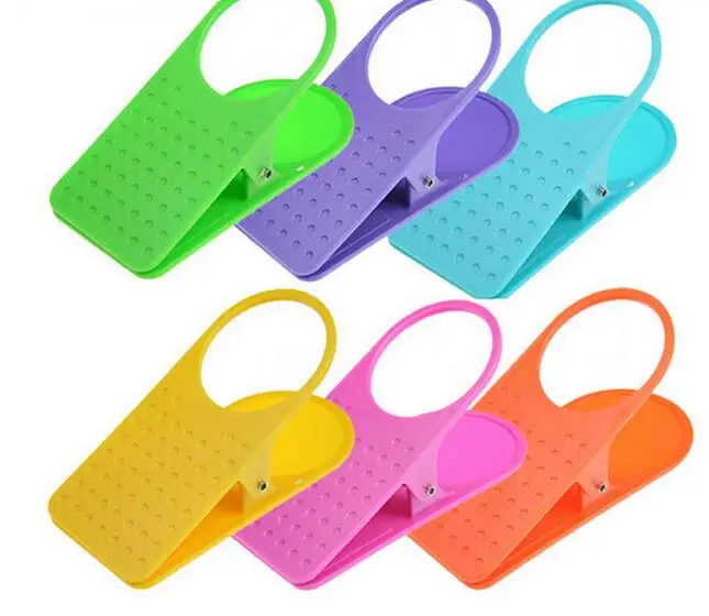 New Home Office Drink Plastic Cup Coffee Holder Desk Cup Holder Clip Lap Table Folder Reading Creative Design Table Manager