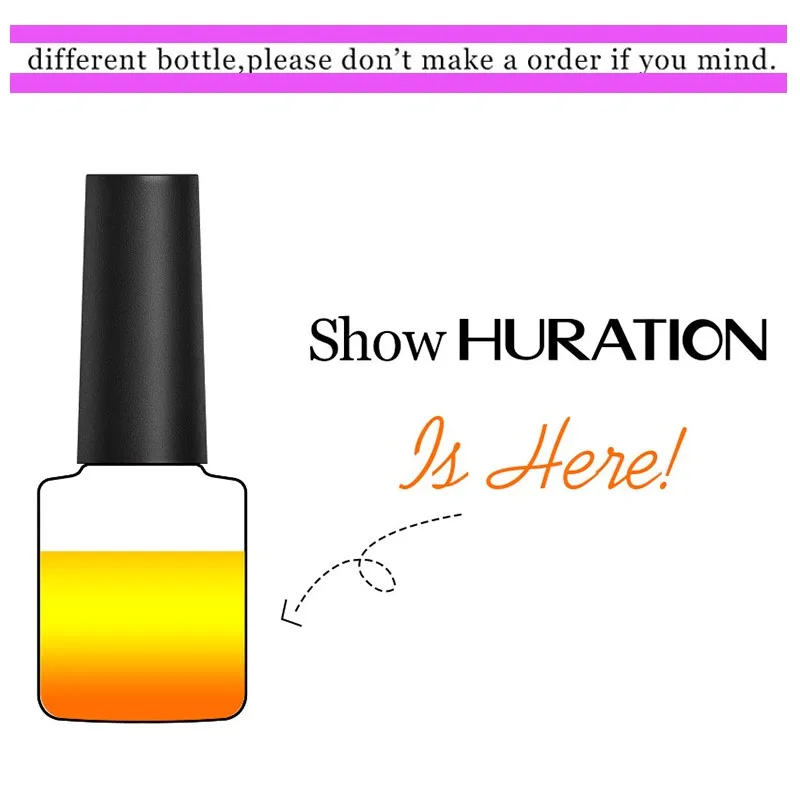 Huration 8 мл Белый Прозрачный Гель лак для ногтей Soak Off DIY волшебный эффект цветения