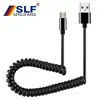 Câble élastique Flexible Micro 2A pour recharge rapide et données, cordon de chargeur USB pour tablette Samsung Xiaomi Android ► Photo 1/6