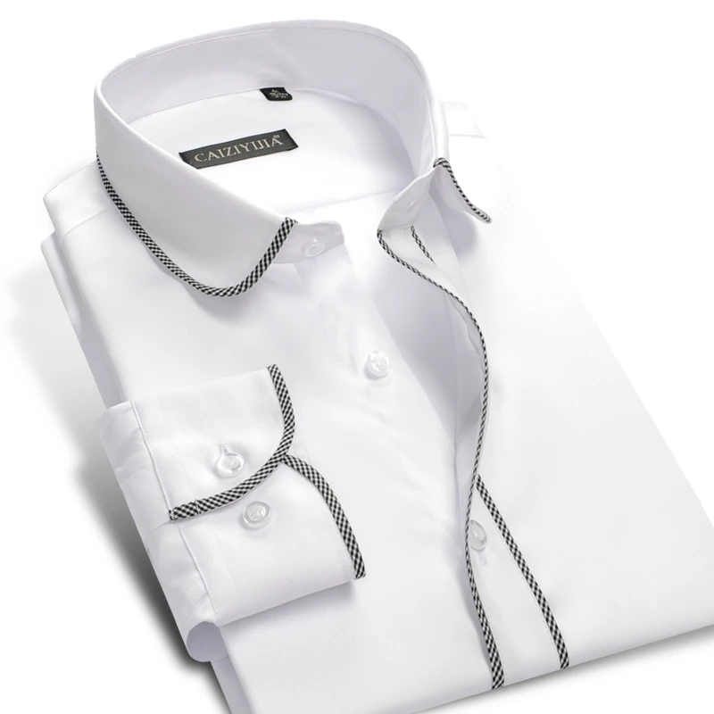 Fashion White Boys Men Long Sleeve Dress Shirt 100 Cotton Famous Brand fashion-white-boys-men-long-sleeve-dress-shirt-100-cotton-famous-brand