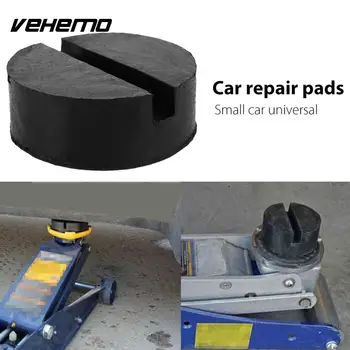 

Jacking Pad Black Slotted Jack Pad Frame Rail Jack Stand Durable Jacking Pad Adapter Floor