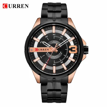 

CURREN 8333 Relogio Men Watches Fashion Blue Man Watch Luxury Brand Waterproof Quartz Analog Wrist Watch Men Reloj Hombre