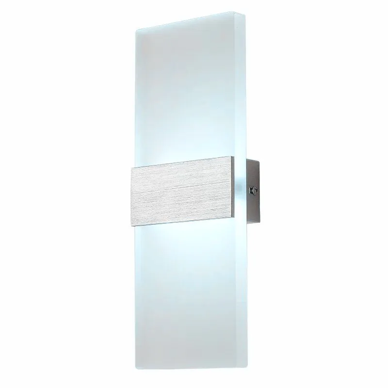 

New Store Promotion Led Wall Light Living Sitting Room Foyer Bedroom Bathroom Modern Wall Sconce Light Square Led Wall Lamp