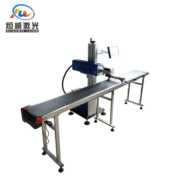 Special Offers 20W 30W Flying Fiber Marking Machine Pipeline Bearing Fiber Laser Marking Machine/ Fiber Laser Marker For Metal Parts Special Offers 20W 30W Flying Fiber Marking Machine Pipeline Bearing Fiber Laser Marking Machine/ Fiber Laser Marker For Metal Parts