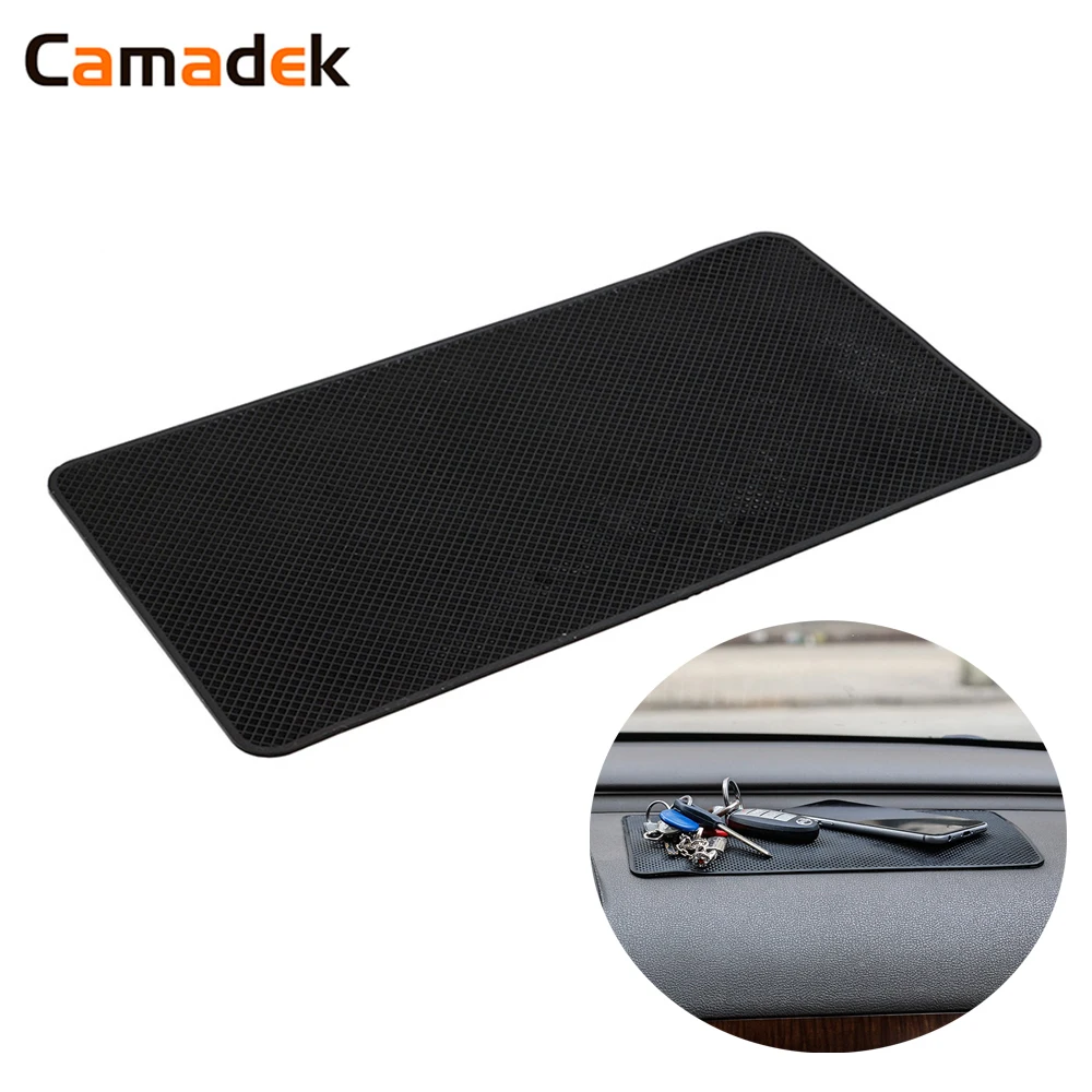 

Car Anti-Slip Mat Rubber Pad Non Slip Sticker Sticky Install Washable On Dashboard Storage For Phone Key Card Coins