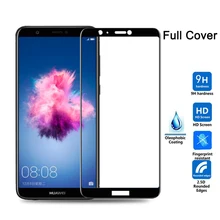 Защитное стекло для huawei P Smart, 5,65 дюймов, чехол, полное покрытие, защита экрана, закаленное стекло для FIG-LX1, FIG-LA1, psmart, пленка