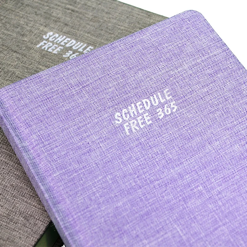

Free 365" Planner Agenda Scheduler Planning Papers Hard Cover Weekly Monthly Daily Notebook Stationery Gift