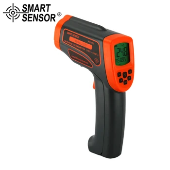 

SMART SENSOR -18~1150 C 0~2102F Handheld Pyrometer Non-contact Infrared Laser Thermometer IR Digital Temperature gun Meter