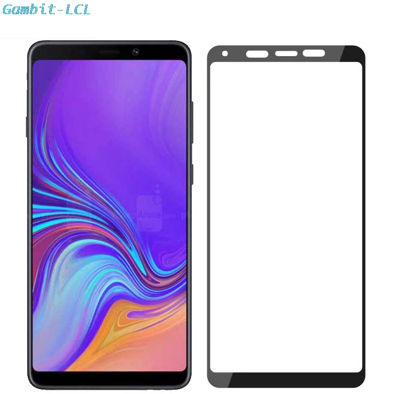 2 шт 3D закаленное стекло для Samsung Galaxy A9 2018 SM-A920F 6 3 &quotПолное покрытие 9H Защитная
