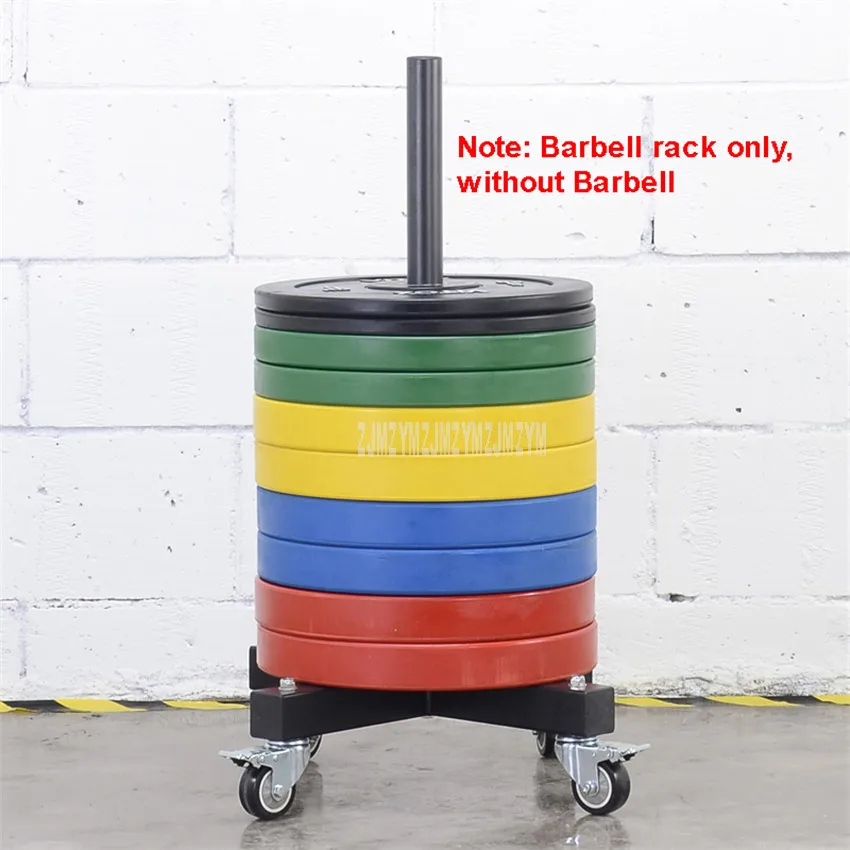 Профессиональная нагрузка вес 500 кг стойка для гантели Стойка для гантелей хранения Дисплей Держатель оборудование с колесом дизайн легко перемещать